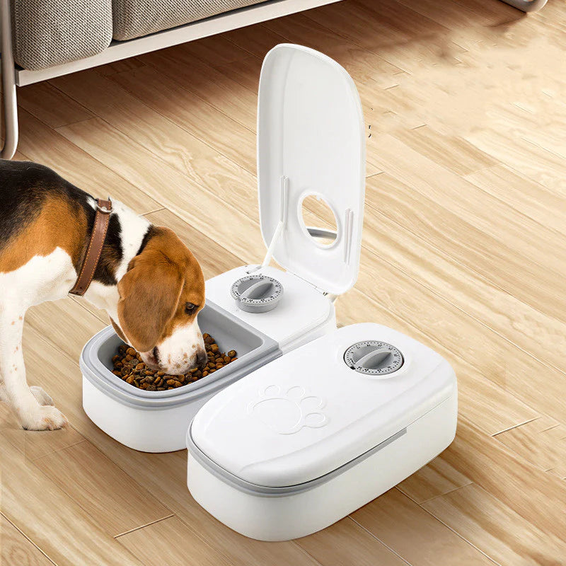 Revolutionary Automatic Pet Feeder: Smart Food Dispenser for Cats & Dogs with Timer and Stainless Steel Bowl